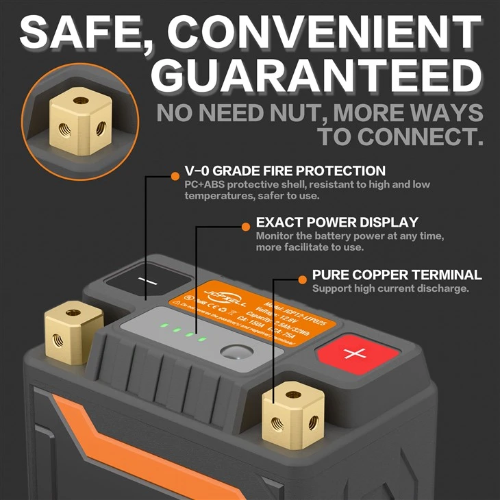 12v Lithium Motorcycle Battery high quality